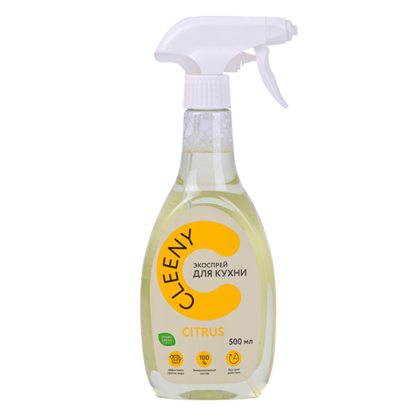 Экоспрей Cleeny для кухни универсальное 500 мл