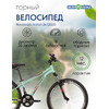 Подростковый велосипед Novatrack Action 24, год 2023, цвет Зеленый-Голубой, ростовка 12