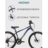 Подростковый велосипед Novatrack Action 24 Disc, год 2023, цвет Синий, ростовка 14