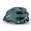 Велошлем подростковый Met Crackerjack MIPS Petrol, OS, 2025, 3HM148CE00UNBL1