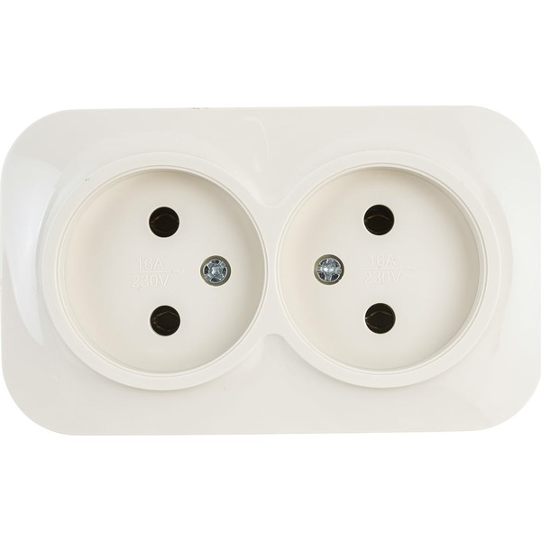 Двухместная розетка IONICH 1427