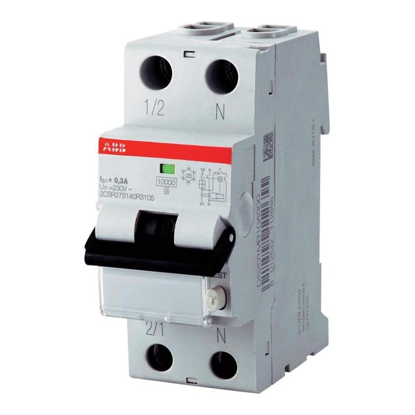 Автоматический выключатель дифференциального тока ABB DS201 2CSR255180R1404
