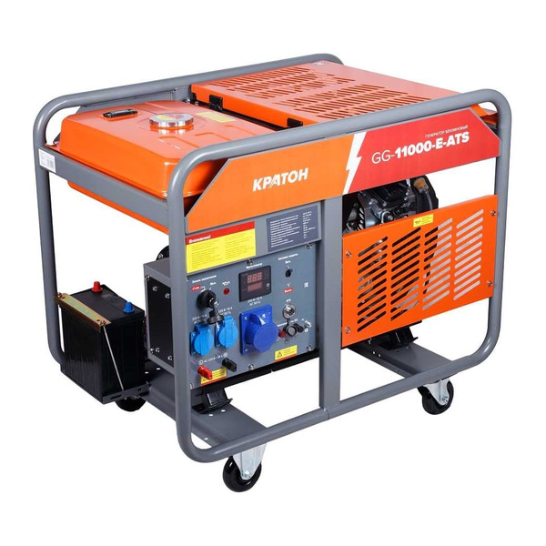 Бензиновый генератор Кратон GG-11000-E-ATS 3 08 01 046