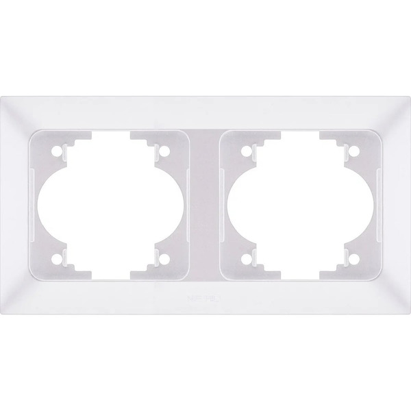 Горизонтальная двухместная рамка NE-AD Aras 93-26-16