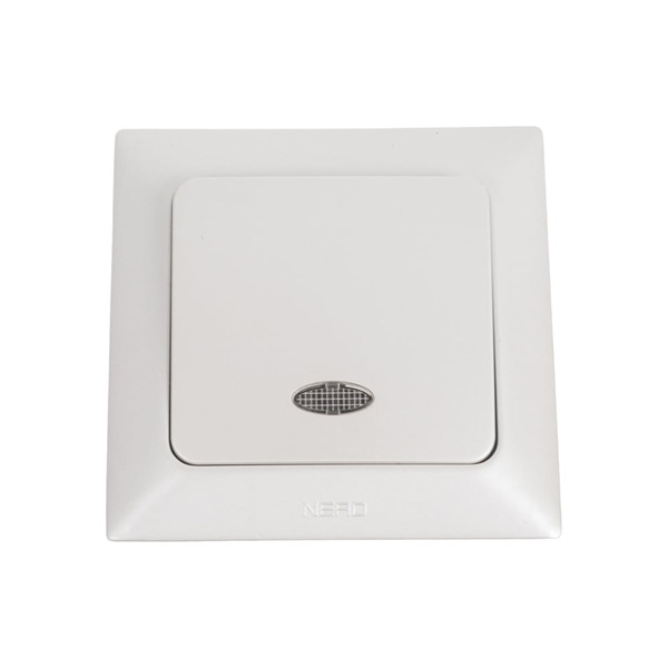 Одноклавишный проходной выключатель NE-AD Aras 93-126-05I