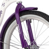Детский велосипед Novatrack Butterfly 20, год 2023, цвет Белый-Фиолетовый