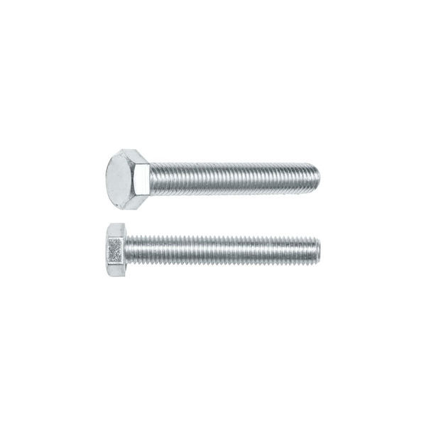 Шестигранный оцинкованный болт STARFIX М8x40 мм DIN 933 50 штук SMC1-72607-50