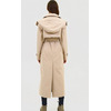 Плащ женский NORPPA ILIM WNS COAT, светло-бежевый, 100333 (Размер: 42)