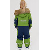 Комбинезон детский NORPPA SINARA KIDS COVERALL, лайм, 100230 (Рост: 100)