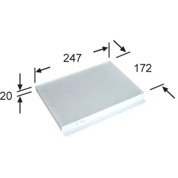Салонный фильтр JS ASAKASHI AC9402 KIA Ceed 1.4/1.6/2.0/1.6CRDi/2.0CRDi 06>