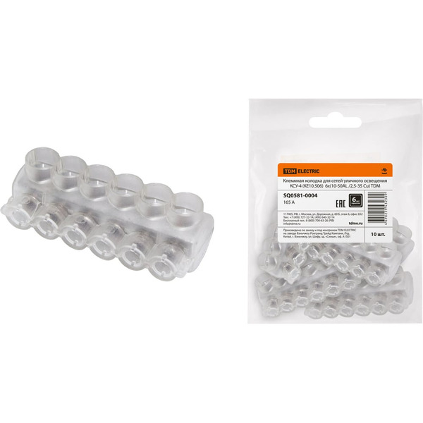 Клеммная колодка для сетей уличного освещения TDM ELECTRIC КСУ-4 SQ0581-0004