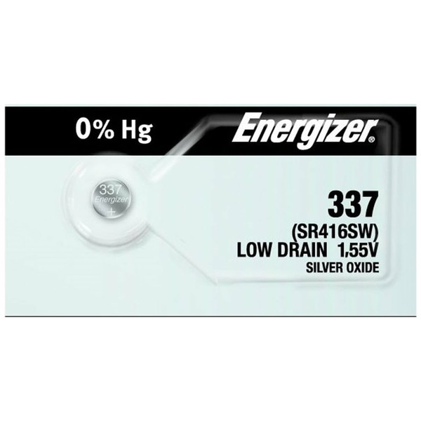 Батарейка Energizer 337 Silver Oxide ZM 7638900997408