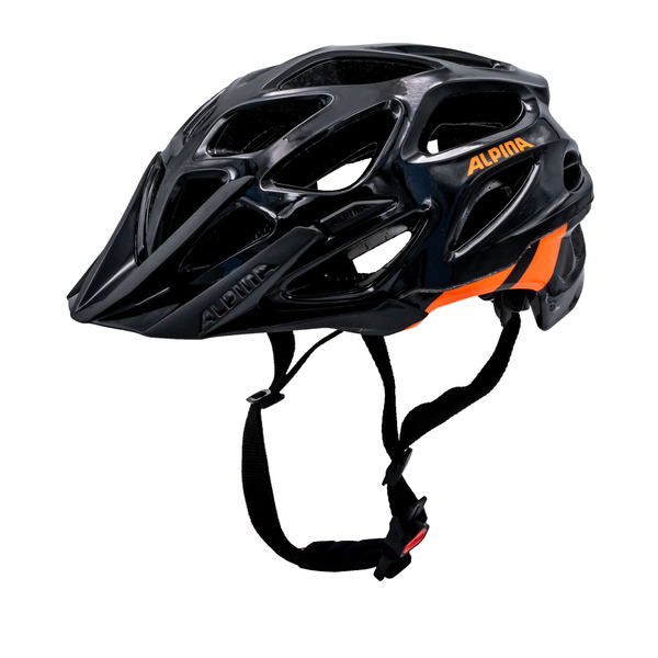 Alpina Велошлем Alpina Thunder 3.0 Black-Anthracite-Orange Gloss, цвет Черный-Оранжевый, ростовка 57-62см