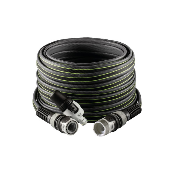Компактный противоскручивающийся шланг FITT FORCE GREY/Lime 1/2" 25m nozzle box