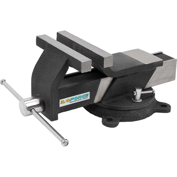 Слесарные поворотные тиски iLOFORCE IF-6540806(60994)