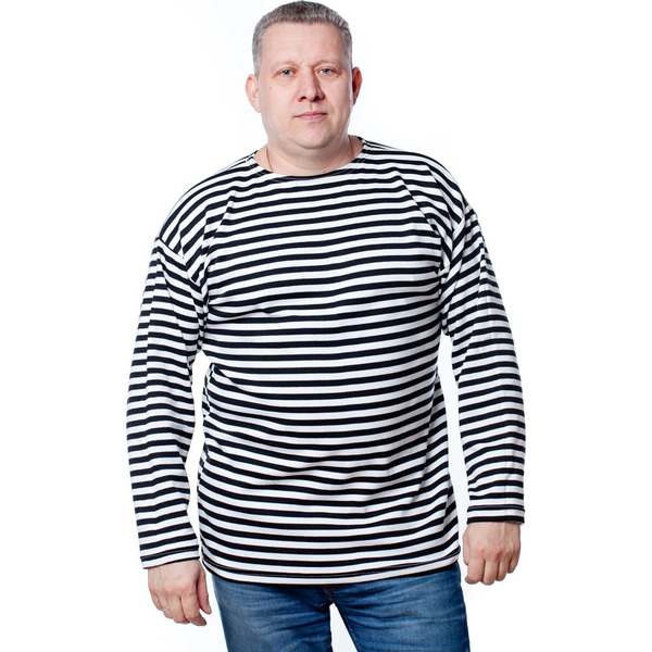 Майка-тельняшка БЕРТА 701ч-56-58