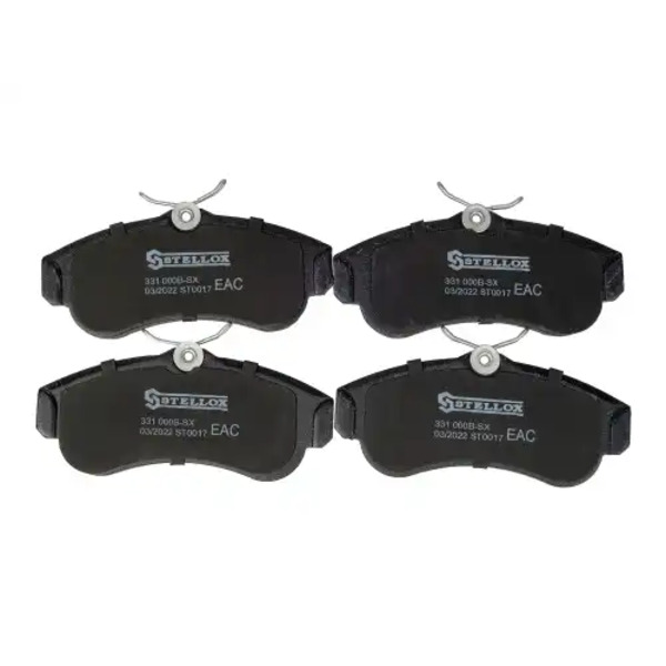 Тормозные колодки дисковые передняя ось STELLOX 331 000B-SX