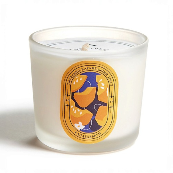 КАНДЕЛЯБРУМ Ароматическая свеча Тыквеннокарамельный хруст 80