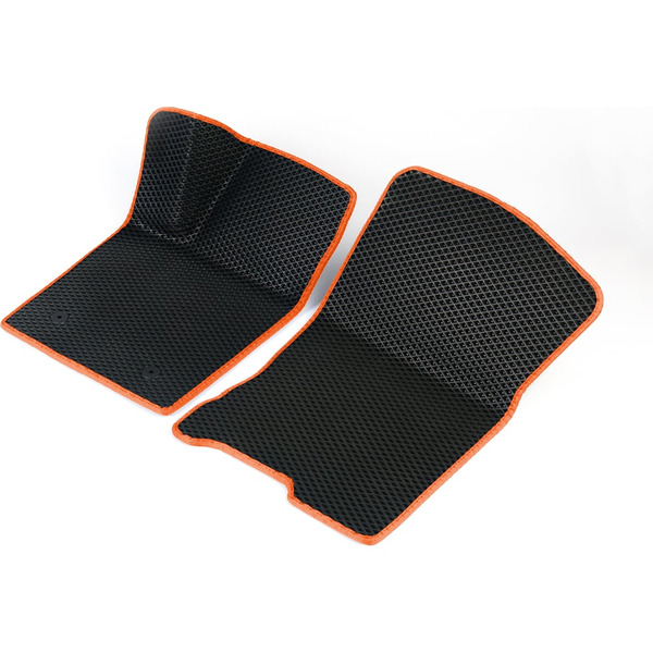 Передние коврики для Mazda 3 (BM) 2013 - 2019 (Мазда 3 БМ) Vicecar 2DL28005-оранжевый