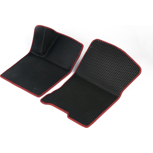 Передние коврики для Toyota Corolla (E120, E130) 2001 - 2006 (Тойота Королла Е120 Е130) Vicecar 2DL45012-белый