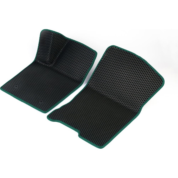 Передние коврики для Opel Zafira C 2012 - 2019 (Опель Зафира Ц) Vicecar 2DL33014-темнозеленый