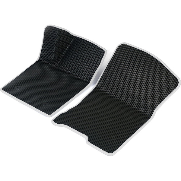 Передние коврики для Toyota Avensis I 1997 - 2003 (Тойота Авенсис 1) Vicecar 2DL45001-белый