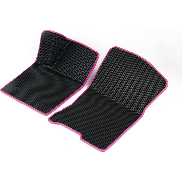Передние коврики для Renault Kangoo II 2013 - 2021 (Рено Кангу) Vicecar 2DL37021-розовый
