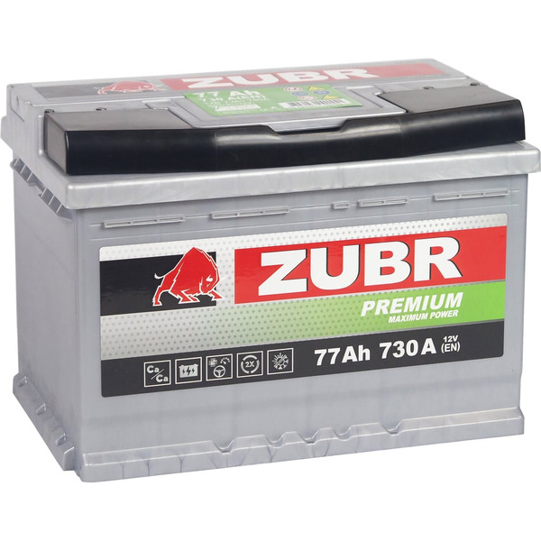 Низкий аккумулятор ZUBR Premium ZP770