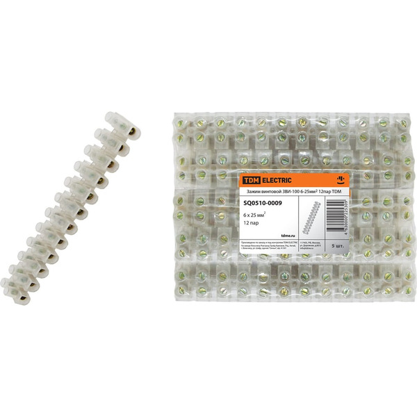 Клеммник TDM ELECTRIC ЗВИ-100 SQ0510-0009