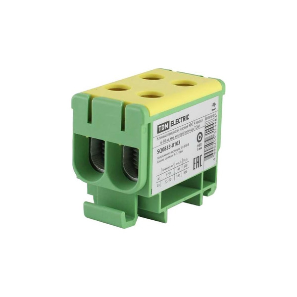 Силовая клемма вводная TDM ELECTRIC КВС SQ0833-0103