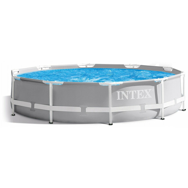 Бассейн Intex Prism Frame каркасный D366см серый (26716)