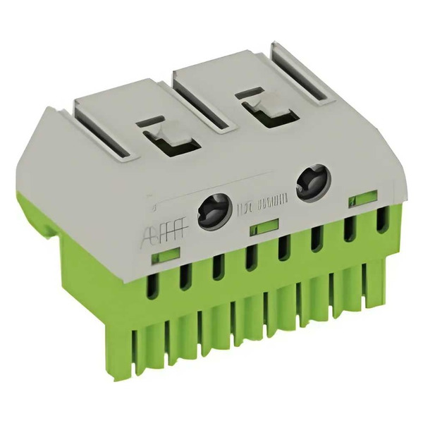 Клеммник самозажимной ABB PE 8x4+2x25мм ZK82G 1SPE007715F9713