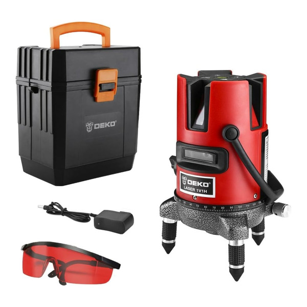 Уровень лазерный DEKO DKLL02RB SET 3 065-0276