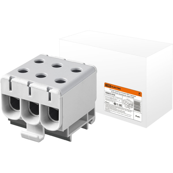 Проходная вводная силовая клемма TDM ELECTRIC КВС SQ0833-0110