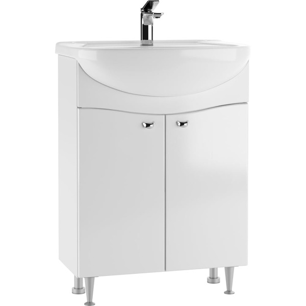 Тумба под умывальник Уют 60 Айсберг Волна DA1020T