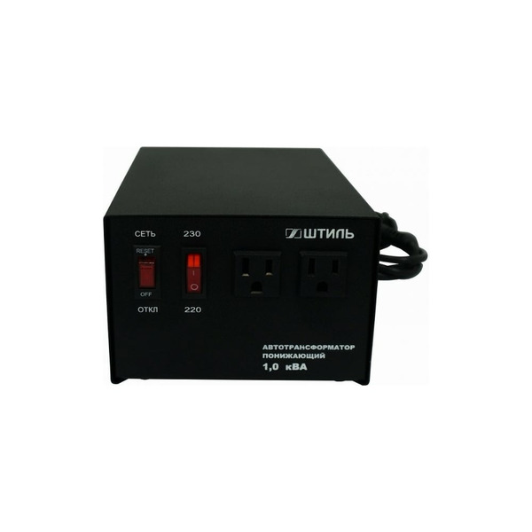 Автотрансформатор Штиль АТ 230-220/120-1,0-50 ч/к