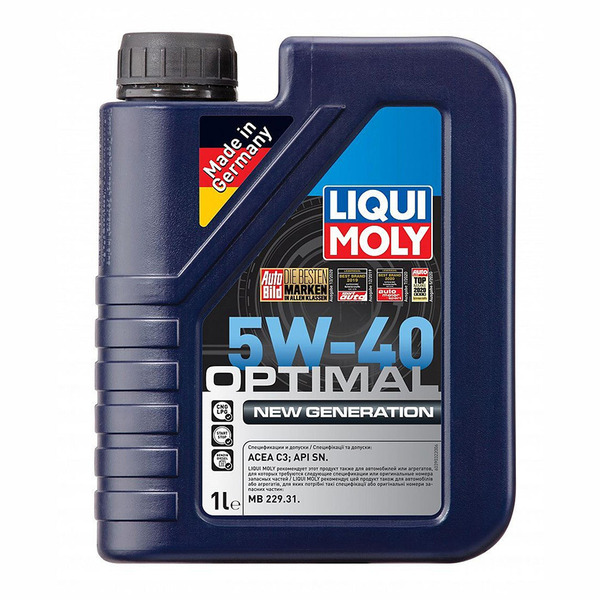 Моторное масло Liqui Moly Optimal New Generation 5W-40, 1 л