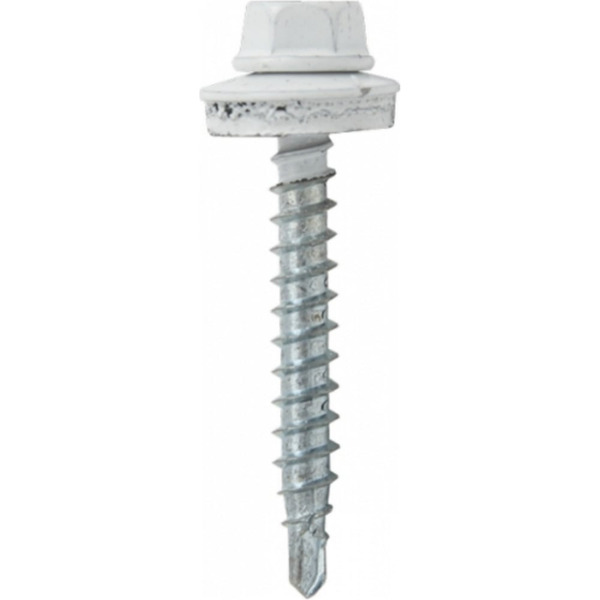 Кровельный саморез НАКРЕПКО 4,8х29 белый RAL 9003 55 шт. 204701