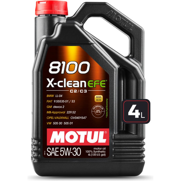 Моторное масло MOTUL 8100X-clean EFE 5W30 109171