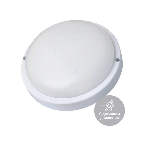 Настенно-потолочный светодиодный светильник для ЖКХ КОСМОС KOC_DPO20WR1S.4K