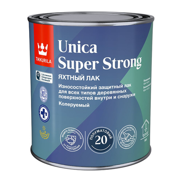 Универсальный лак Tikkurila UNICA SUPER STRONG EP 700014011