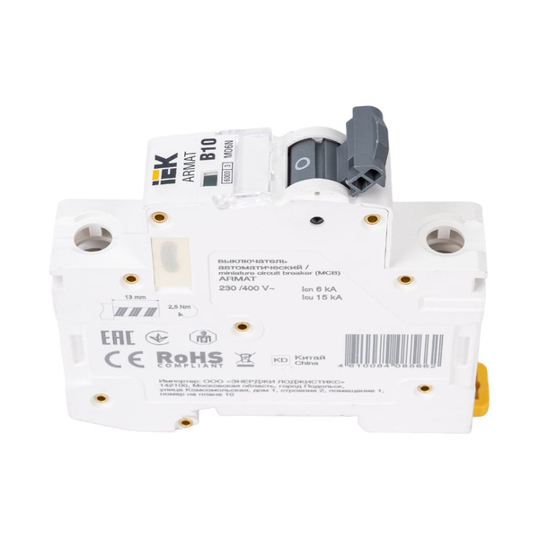 Автоматический выключатель IEK M06N AR-M06N-1-B010