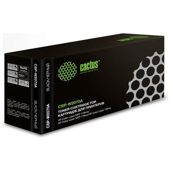 Лазерный картридж для HP Color Laser 150a/150nw/178nw MFP/179fnw Cactus CSP-W2070A 1885820