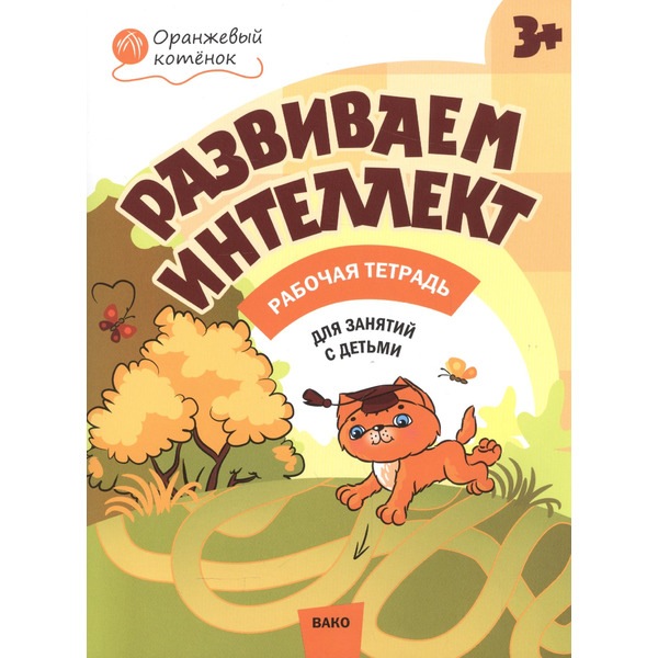 Развиваем интеллект. Рабочая тетрадь 3+