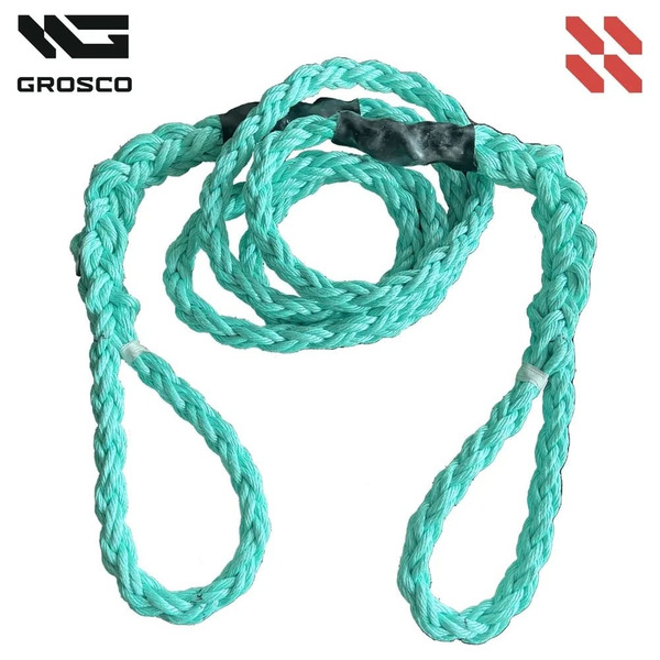 Буксировочный трос для буксировки авто до 12 тонн Grosco BTL2420HL