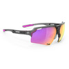 Очки велосипедные Rudy Project DELTABEAT, Crystal Ash - Multilaser Sunset, SP745233-0000