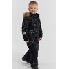 Комбинезон детский NORPPA SANDAL PR KIDS COVERALL PR 2, 411 светящаяся вьюга на черном, 100459 (Рост: 140)
