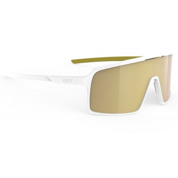 Очки велосипедные Rudy Project RPJ Yonder White Shiny MLS Gold, SJ615469