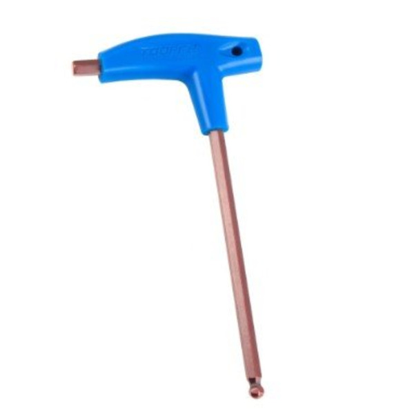 Шестигранник TOOPRE Т-образный с рукояткой, 6 мм, сталь/полипропилен, синий, H6