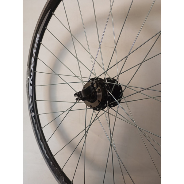 Колесо велосипедное VELOOLIMP 27,5" переднее, обод двойной алюм. б/пист. втулка стальная, ZVO25004